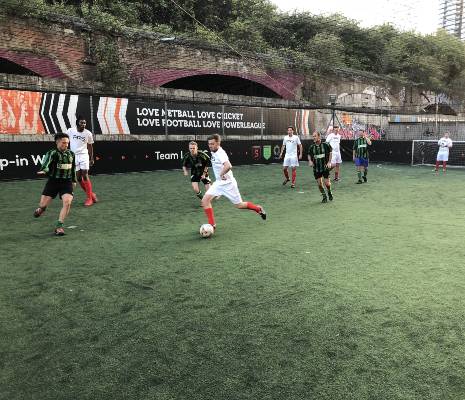 JBS V PRS Football match