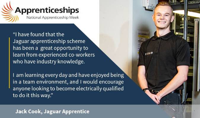 Jaguar embraces National Appenticeship Week