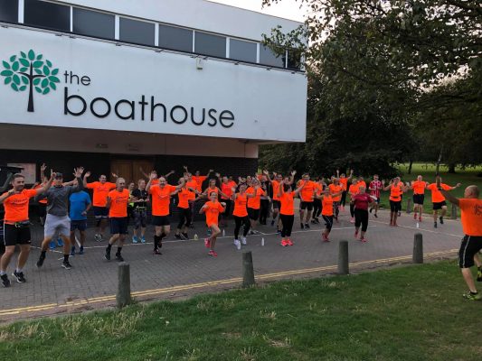Jaguar sponsor the Danson Runners