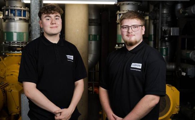 Jaguar Apprentice’s create new workshop at Lloyd’s of London