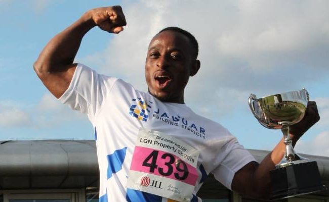 Jaguar Running Team take on JLL Property 5K