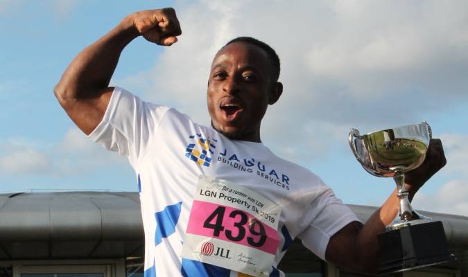 Jaguar Running Team take on JLL Property 5K