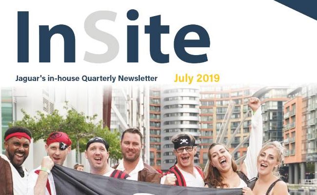 ‘InSite’ Jaguar’s in-house Quarterly Newsletter – Issue 3 July 2019