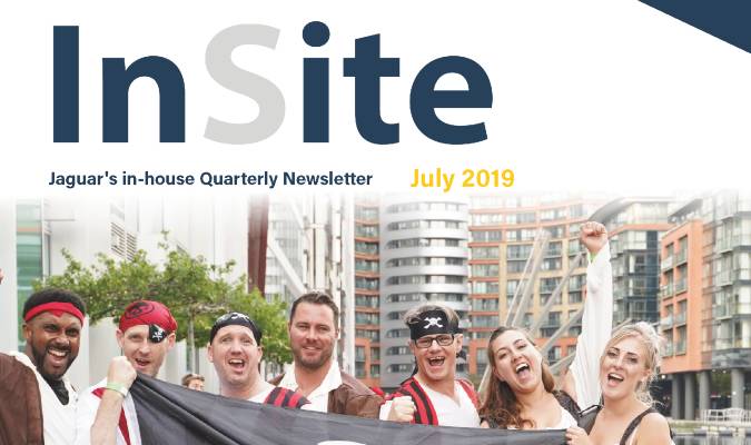 ‘InSite’ Jaguar’s in-house Quarterly Newsletter – Issue 3 July 2019