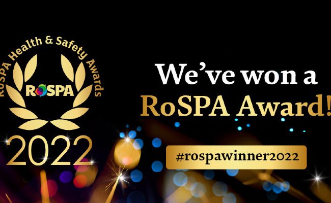 Jaguar receive RoSPA Gold award