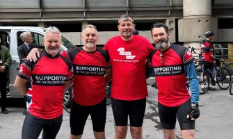 Jaguar cycles the Lloyd’s of London ride to Whitstable