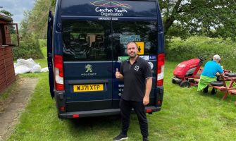 Jaguar help out the Caxton Youth Organisation