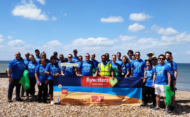 We helped clean up Whitstable beach!