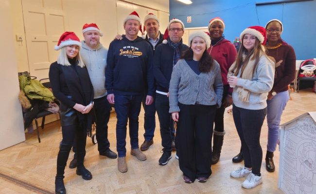 Jaguar spread some Christmas spirit…