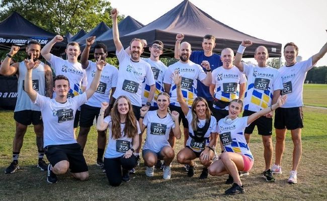 Jaguar Triumphs in the JLL 5k Run