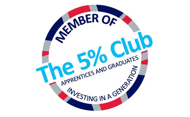 Jaguar have joined The 5% Club