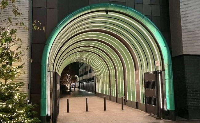 Archway Lighting Project Completed at Rathbone Square