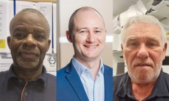 Abdullia, Mark and Michael are celebrating 15 years at Jaguar!