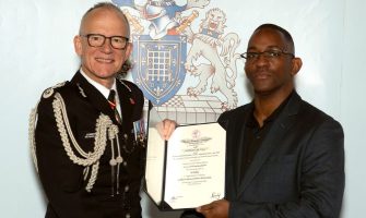 Ian Bailey Awarded by the Metropolitan Police