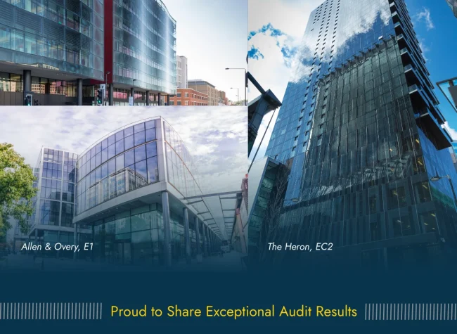 Congratulations to Our Teams on Exceptional Audit Results