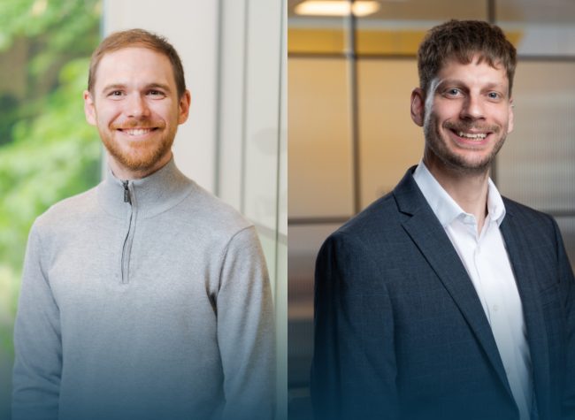 Well-Deserved Promotions for Samuel Potter and Robert Knebeg