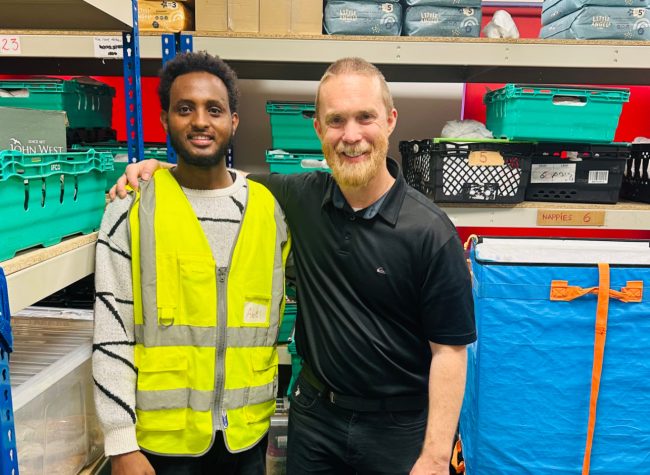 Giving Back: Jaguar Volunteers Support Bow Foodbank During Volunteer Week